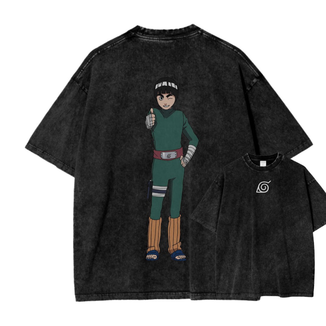 ROCK LEE III STREETWEAR WASH TEE-Coordom