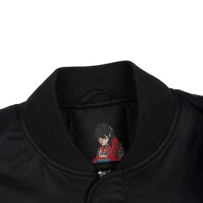 "yakuza" bomber Jacket black-Coordom