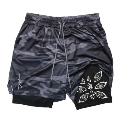 Kokushibo Gym Shorts-Coordom