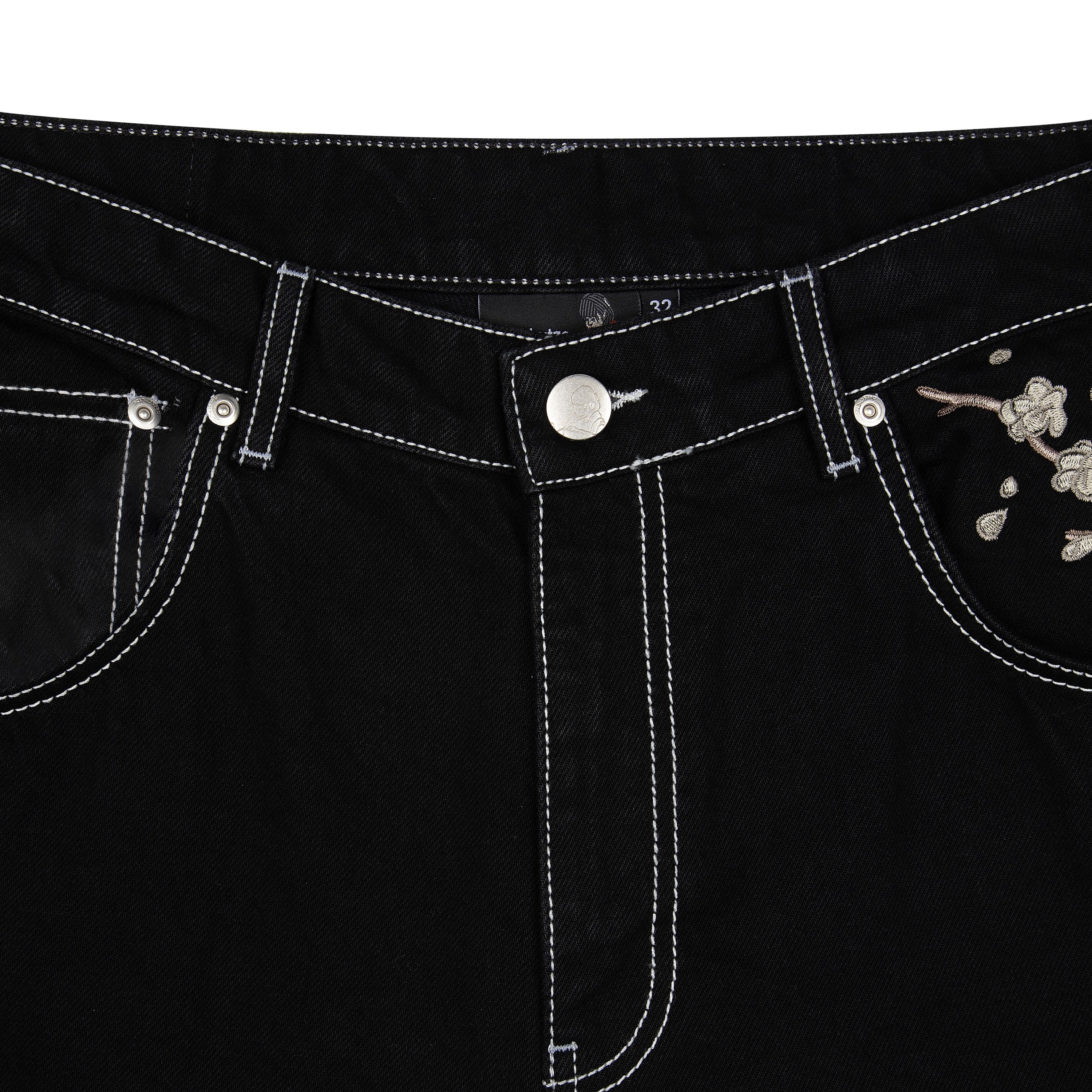 "yakuza v2" black Denim-Coordom