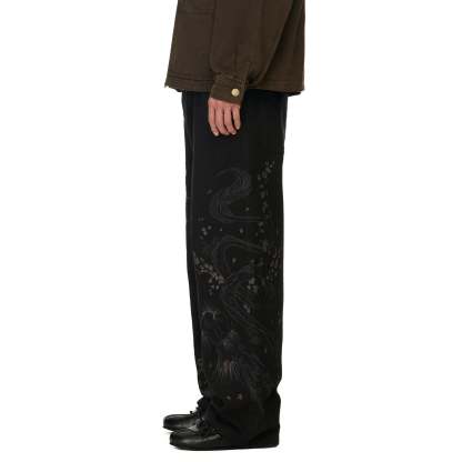 "yakuza" Denim black 01-Coordom