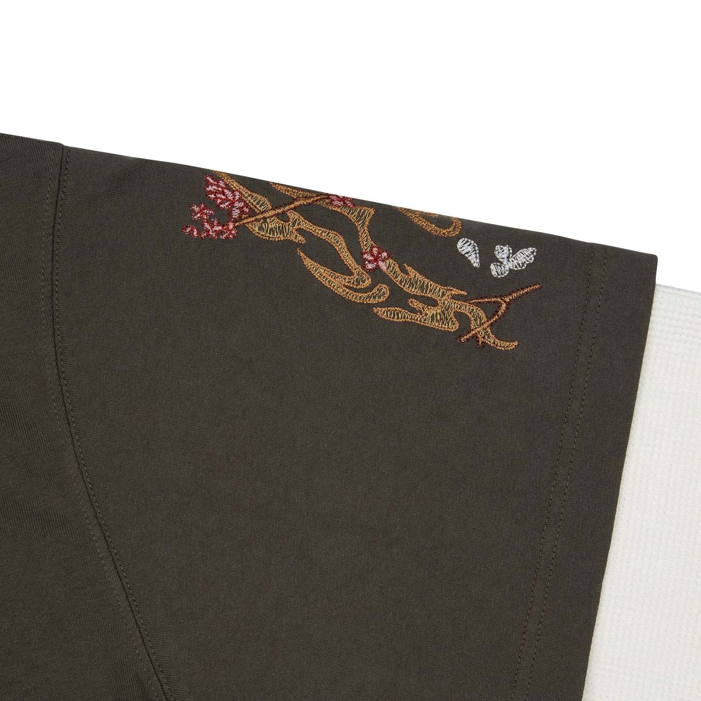 "yakuza" layered Longsleeve khaki-Coordom