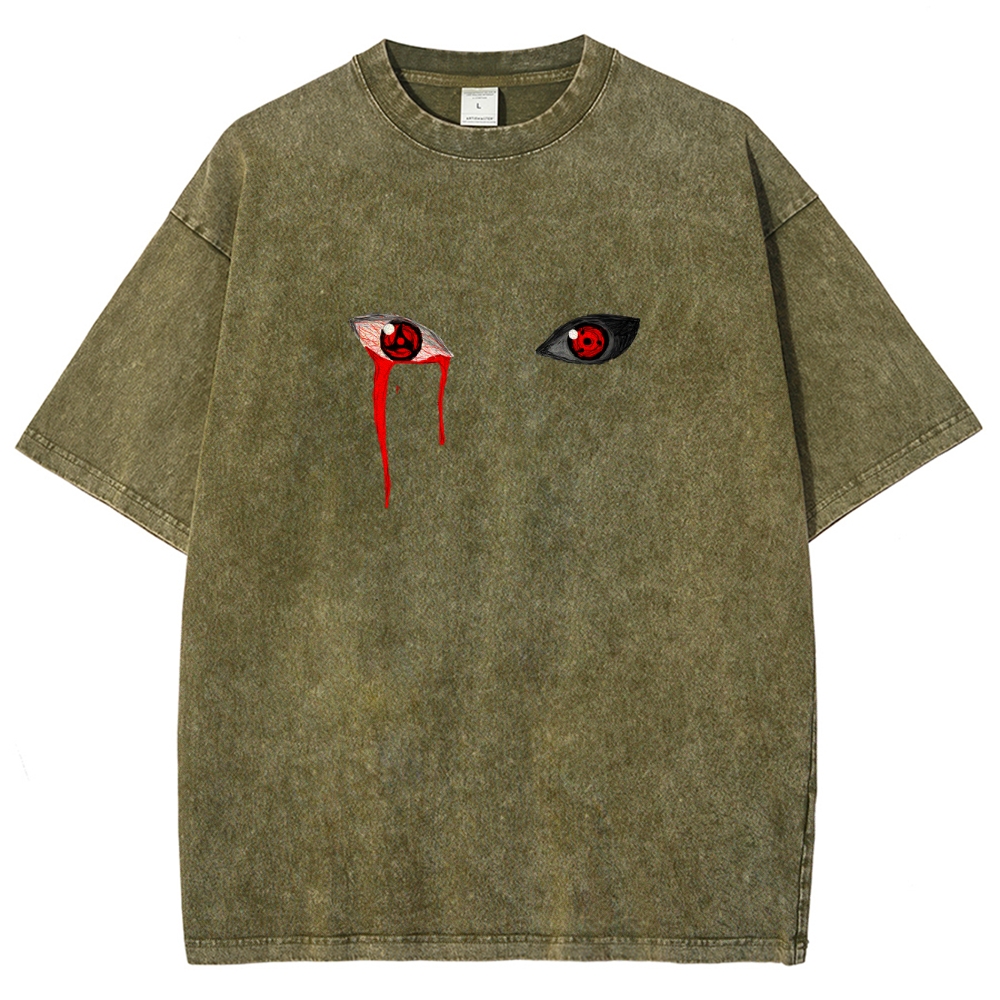 Naruto Unisex Fit Washed T-Shirt 2502003553-Coordom