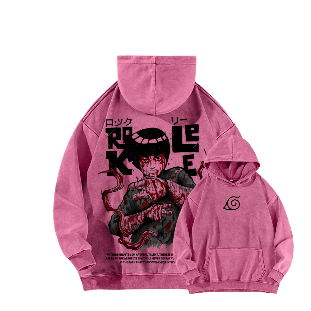 Naruto Unisex Washed Hoodie 2602007535-Coordom