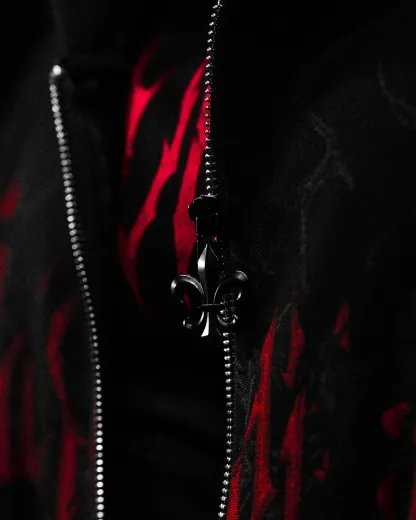 Heavenly Knight Oversized Zipup Hoodie-Coordom