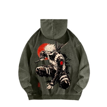 Naruto Unisex Washed Hoodie 2511024516-Coordom