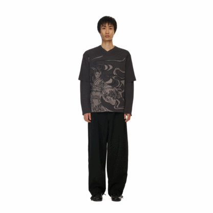 "yakuza" Layered knitted Jersey-Coordom