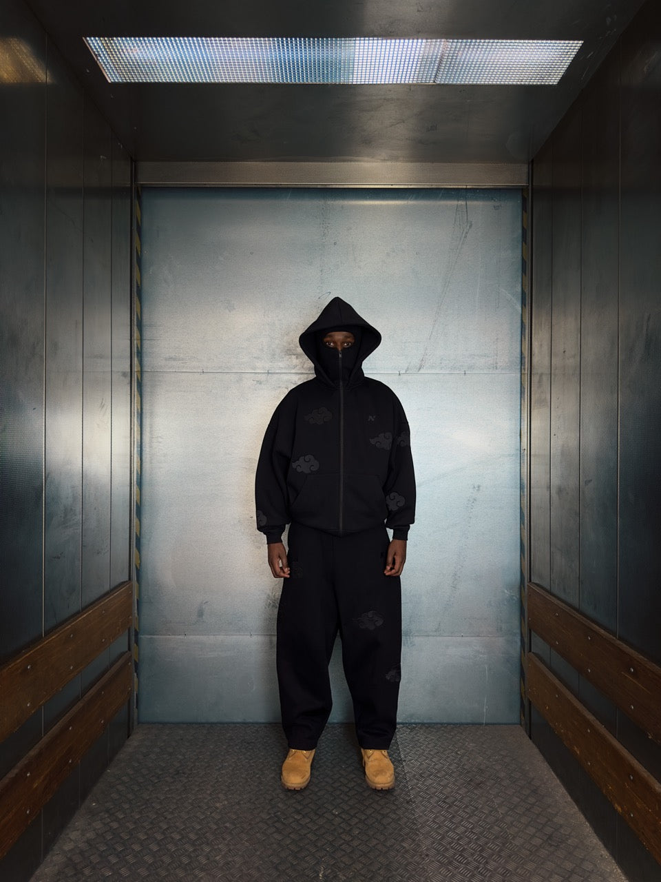 "AKATSUKI CLOUD" BALACLAVA ZIP HOODIE-Coordom