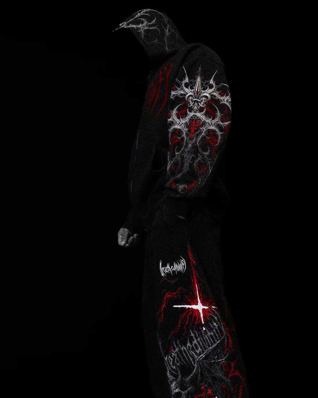 Heavenly Knight Oversized Zipup Hoodie-Coordom
