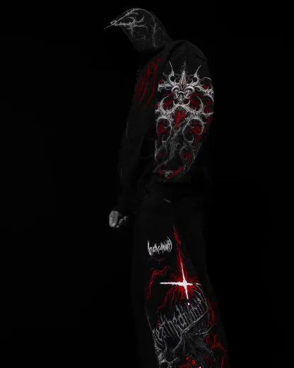 Heavenly Knight Oversized Zipup Hoodie-Coordom