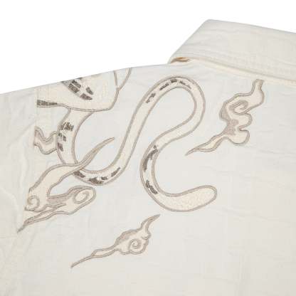 "yakuza" denim Jacket off white-Coordom