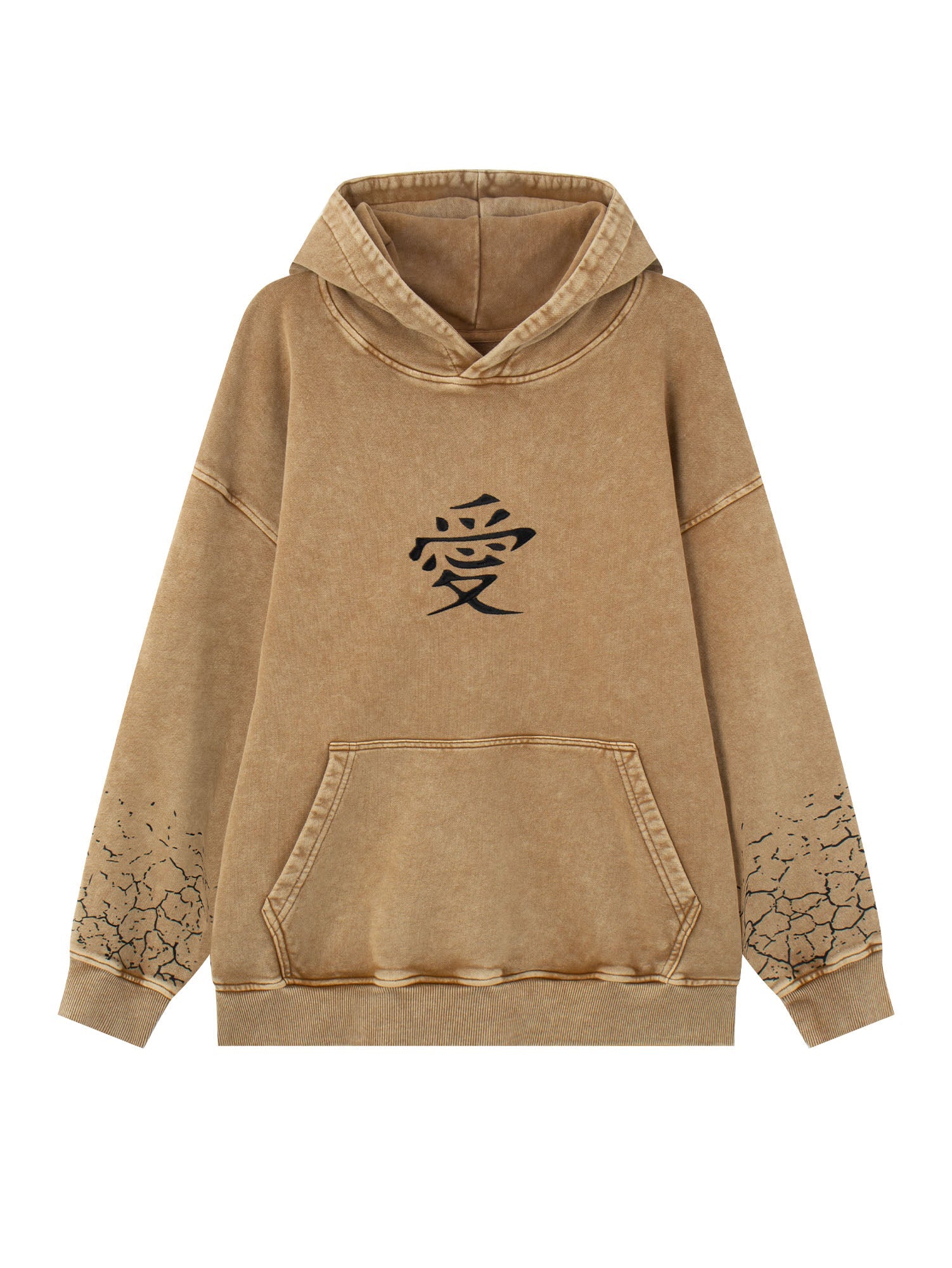GAARA ACID WASH HOODIE-Coordom