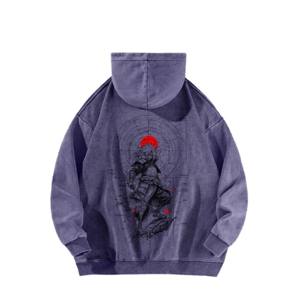 Naruto Casual Washed Hoodie 2509012970-Coordom