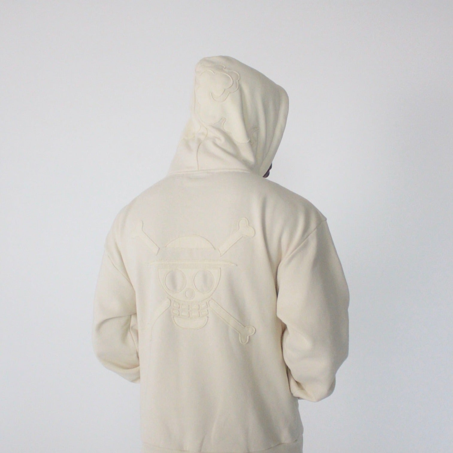 Gear 5 Bone White Hoodie-Coordom