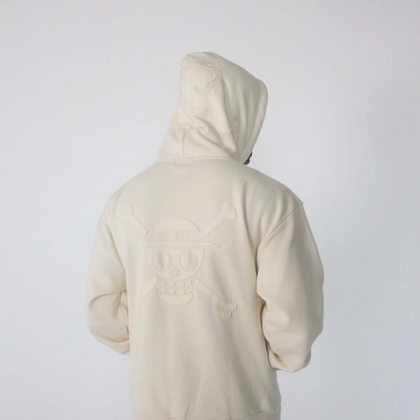 Gear 5 Bone White Hoodie-Coordom