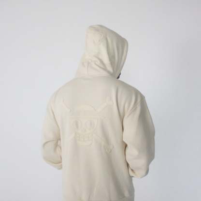 Gear 5 Bone White Hoodie-Coordom