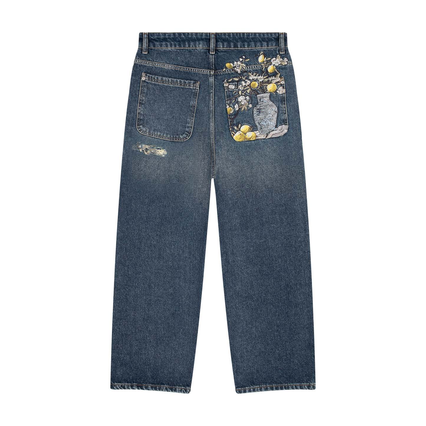 "garden of eden" indigo Denim-Coordom