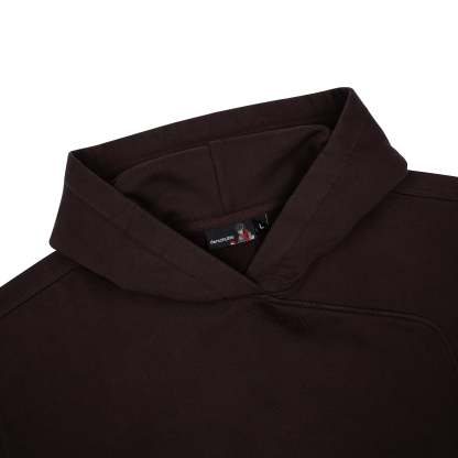 Yakuza Graphic Hoodie | Brown Streetwear Oversized Sweatshirt-Coordom