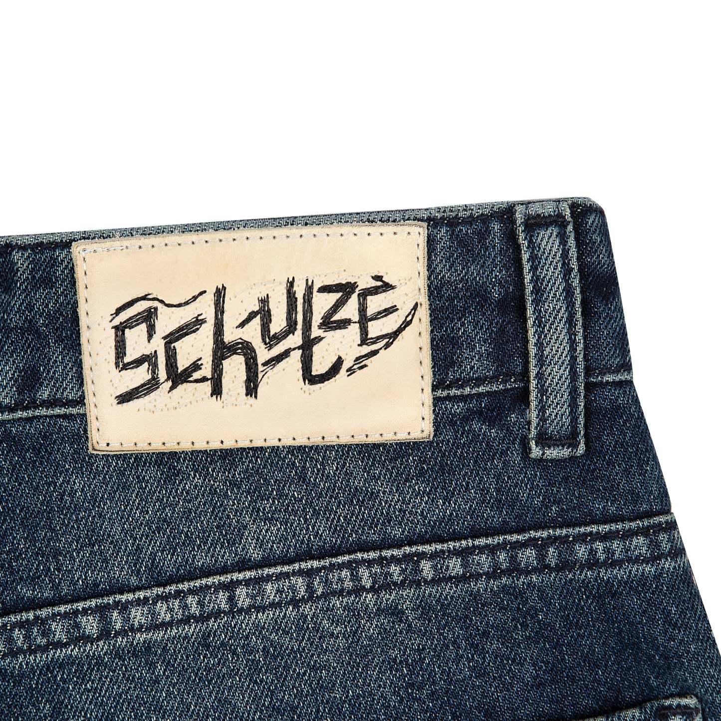 "koi fish v2" Jorts washed indigo-Coordom