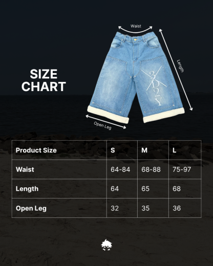 Luffy Strawhat Jorts-Coordom