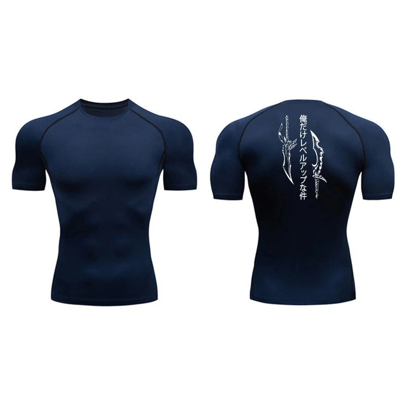 Sung Jinwoo Compression T-Shirt-Coordom