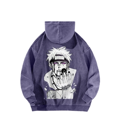 Naruto Casual Washed Hoodie 2509012973-Coordom