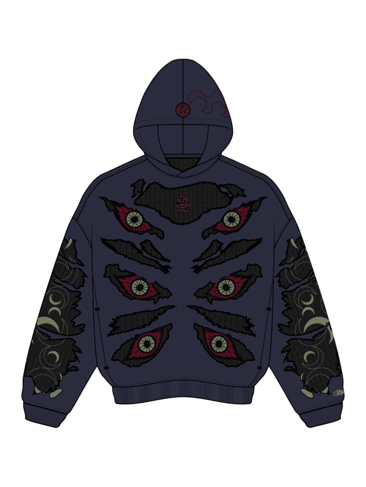 EYE TEARS Hoodie-Coordom