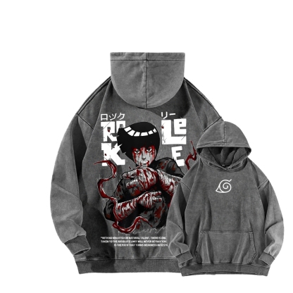 Naruto Unisex Washed Hoodie 2602007535-Coordom