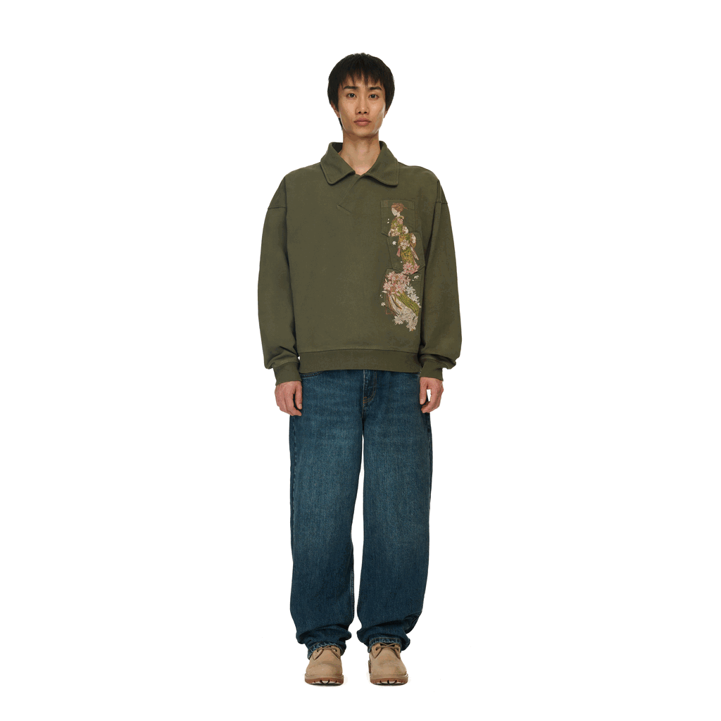"yakuza v2" Polo Sweatshirt-Coordom