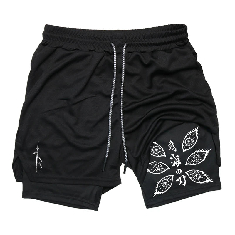 Kokushibo Gym Shorts-Coordom