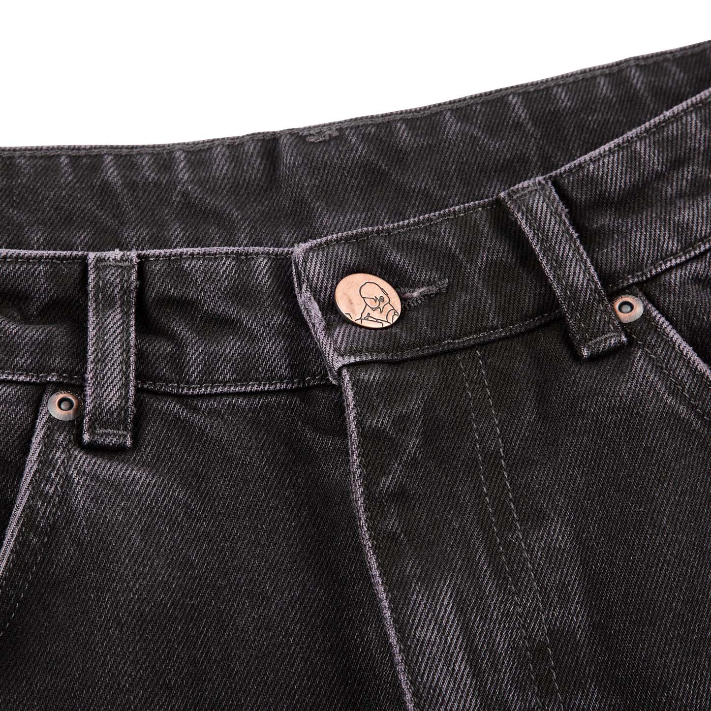 "awakening" Jorts purple tint-Coordom