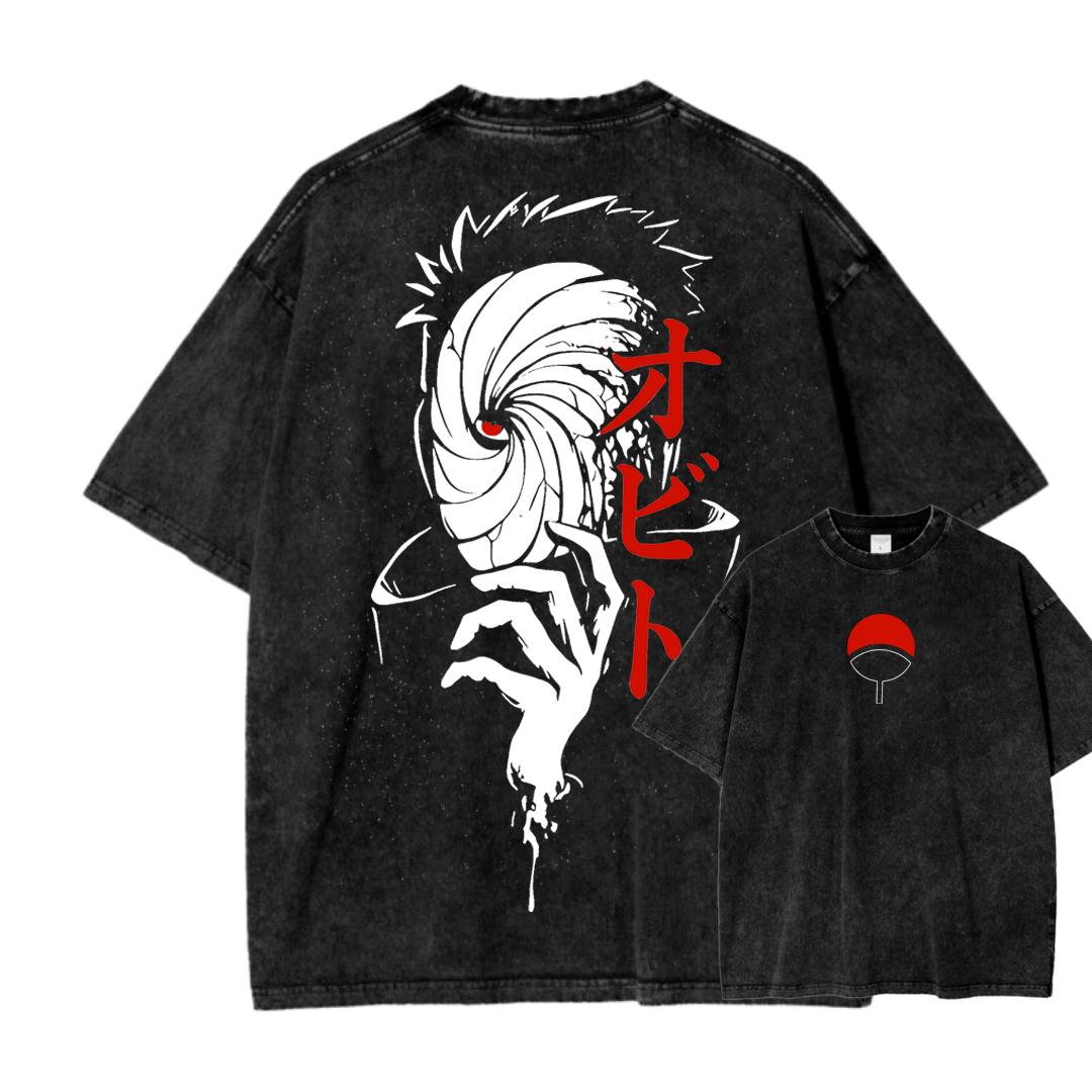 Naruto Unisex Fit Washed T-Shirt 2504009778-Coordom