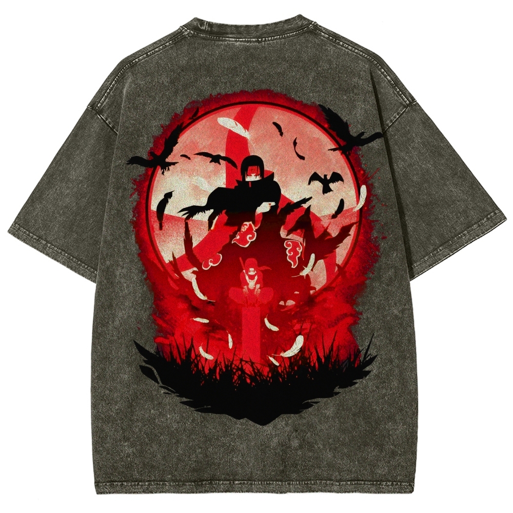 Naruto Unisex Fit Washed T-Shirt 2502006796-Coordom