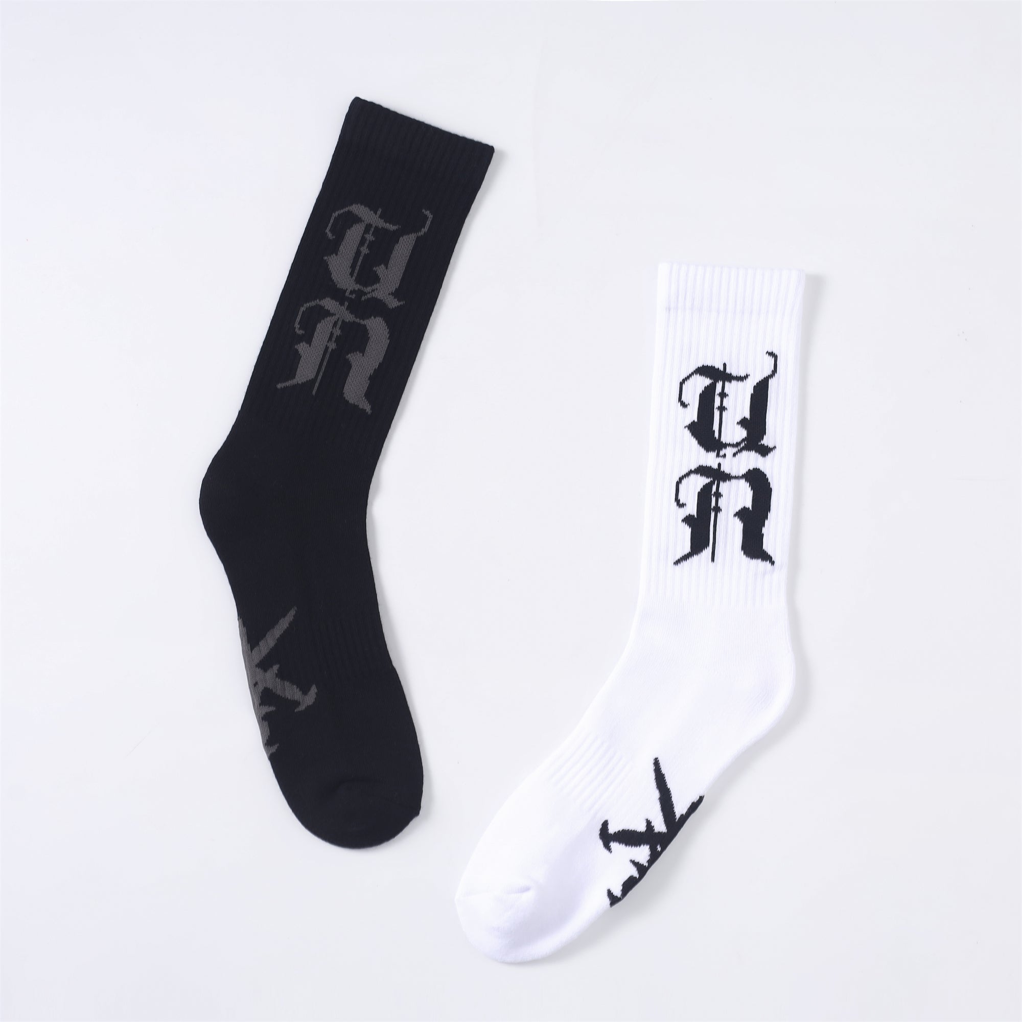 BLACK UNIFORM SOCKS-Coordom