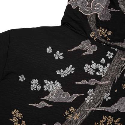 "yakuza" down Puffer jacket black-Coordom