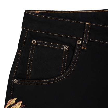 "garden of eden" Denim black-Coordom