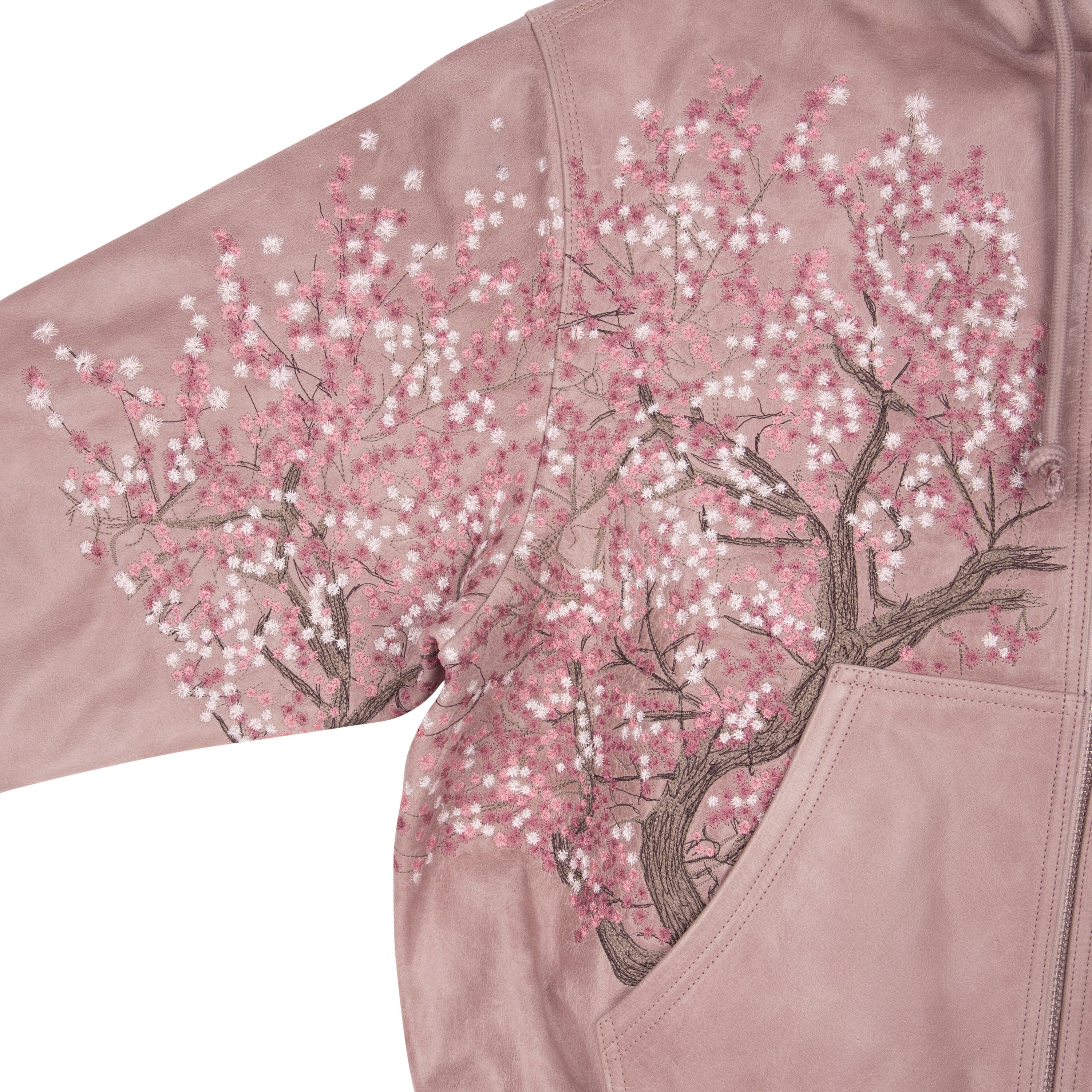 "blossom v3" Leather Jacket-Coordom