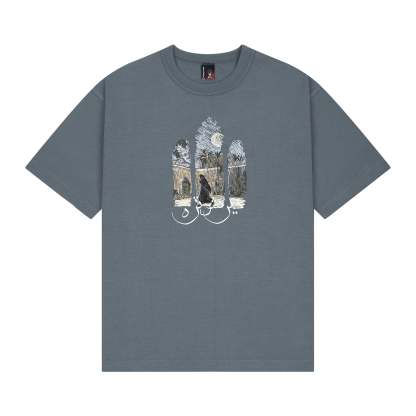  T Shirt blue-Coordom