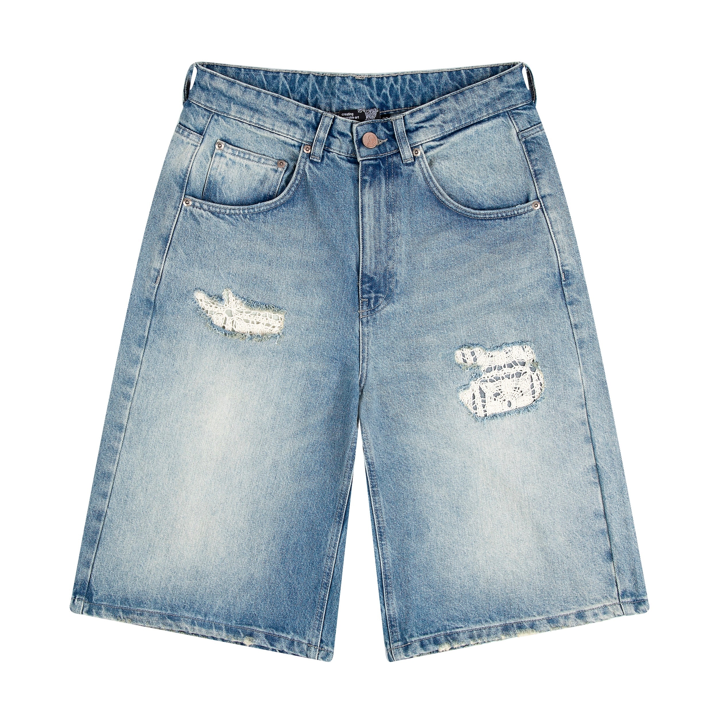 "lotus" Jorts blue-Coordom