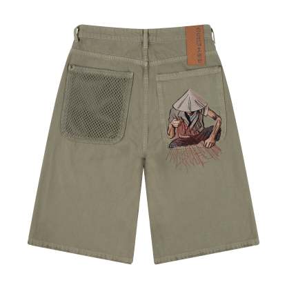 "lotus" Jorts green-Coordom