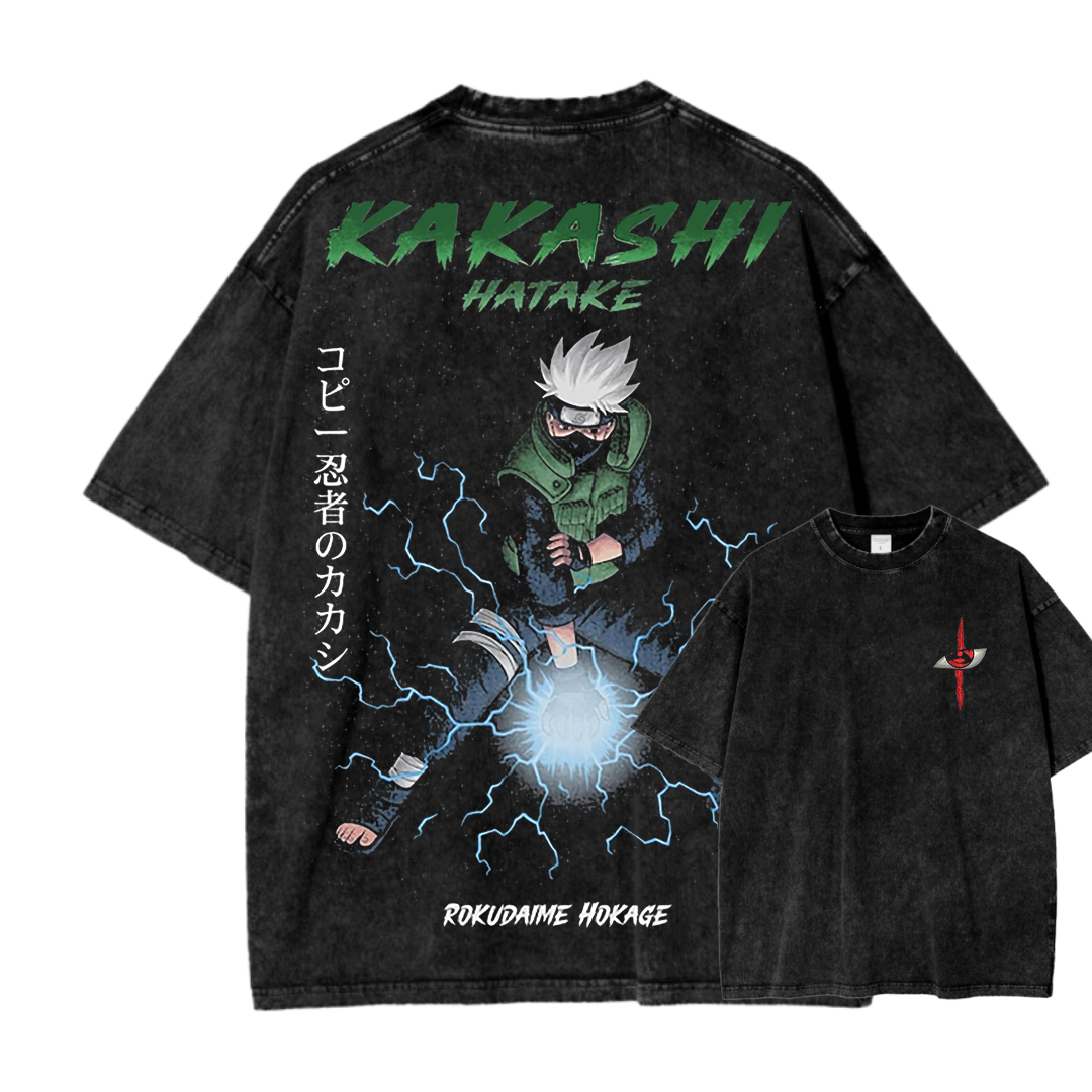 Naruto Unisex Fit Washed T-Shirt 2502006947-Coordom