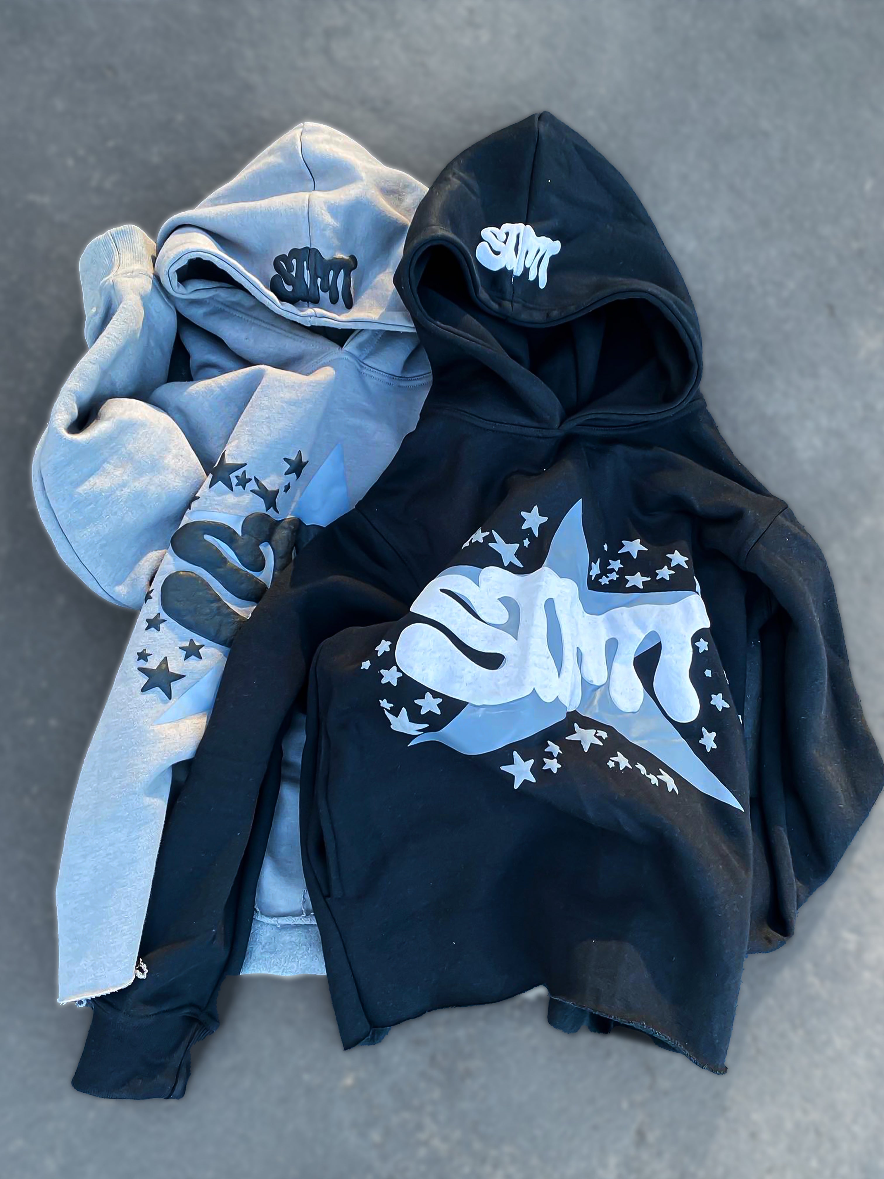 stmt ' charcoal ' hoodie-Coordom