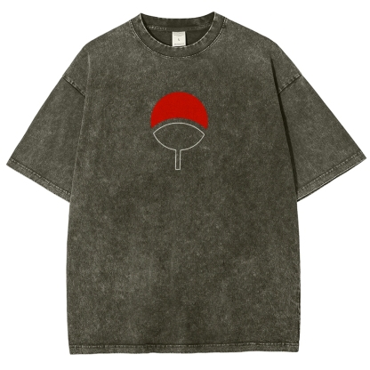 Naruto Unisex Fit Washed T-Shirt 2504009778-Coordom