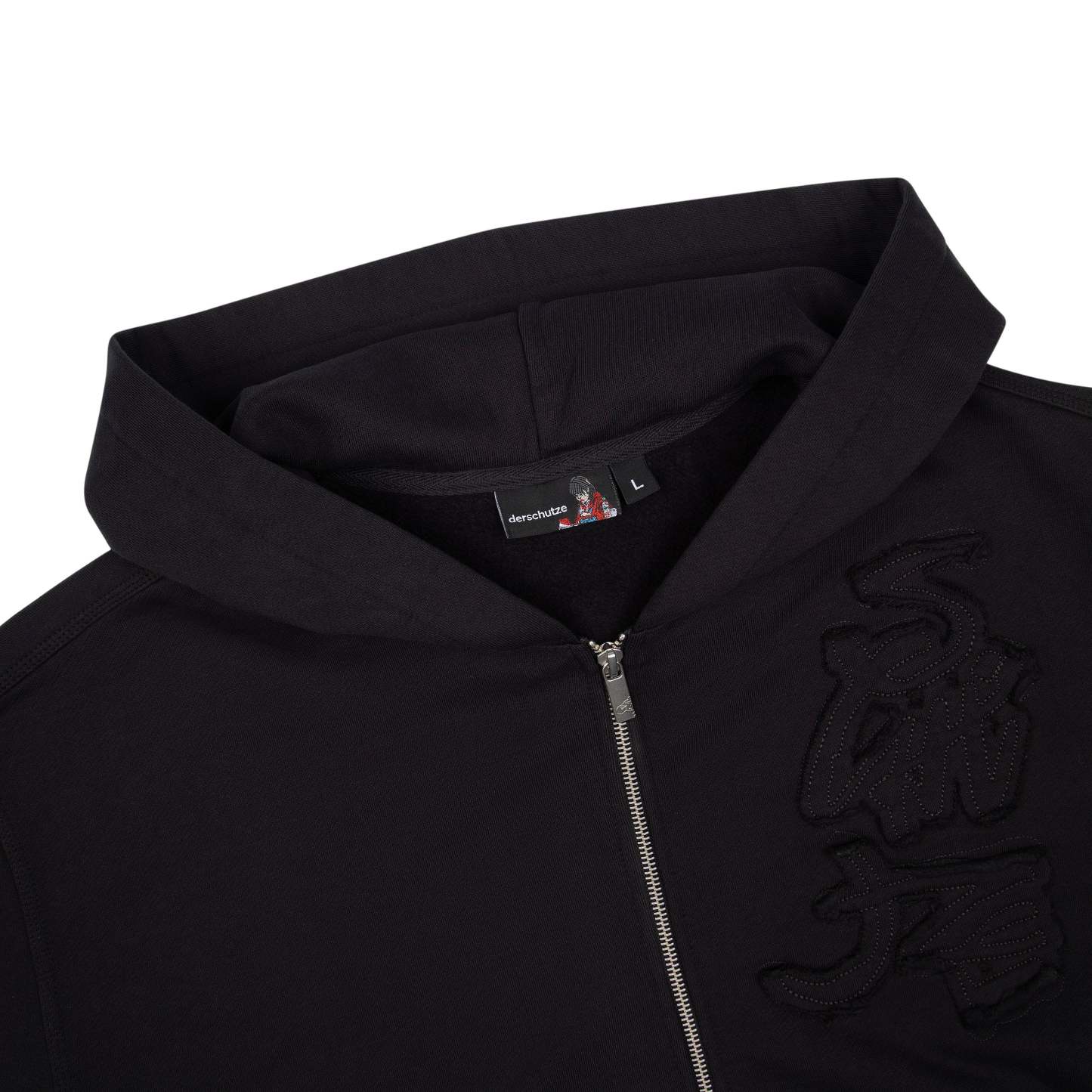 "yakuza v2" Zip Up dark grey-Coordom