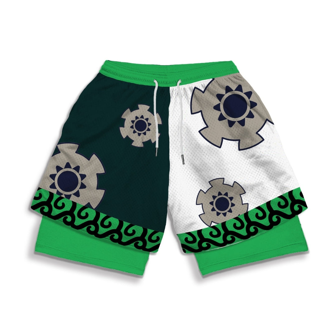Roronoa Gym Shorts-Coordom