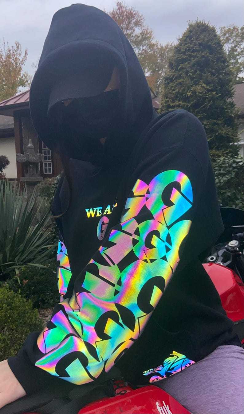 G7 Rainbow Reflective Hoodie-Coordom