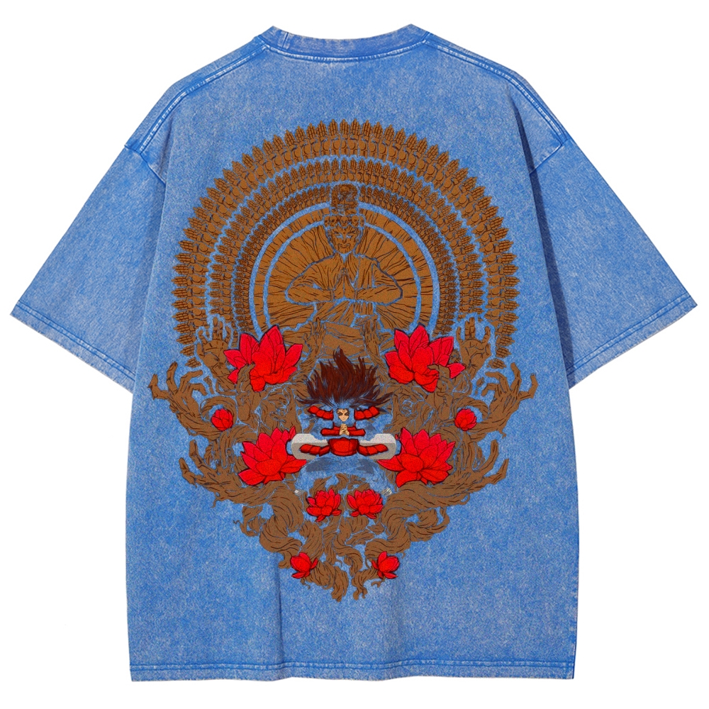 Naruto Unisex Fit Washed T-Shirt 2507012467-Coordom