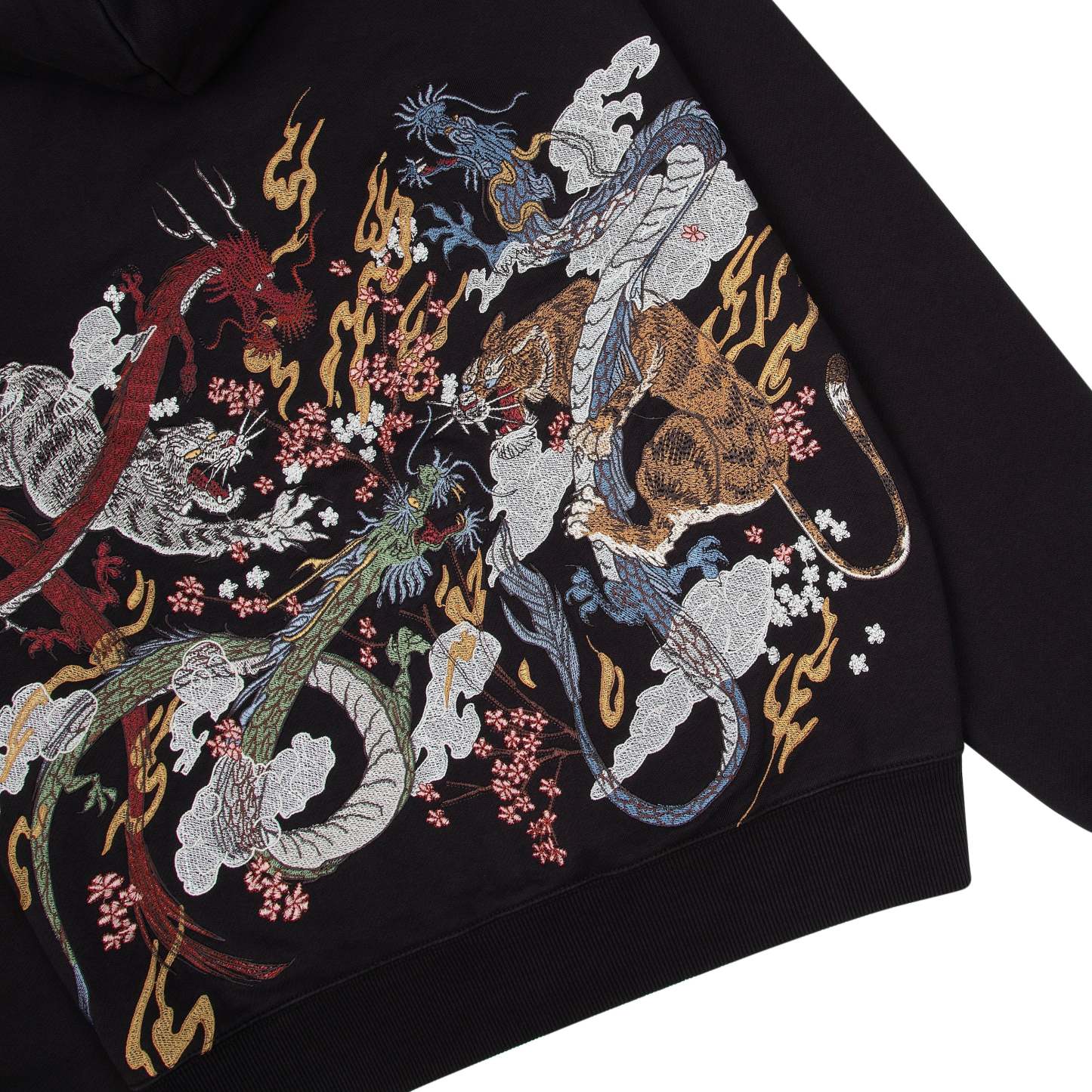 "yakuza v2" Zip Up dark grey-Coordom