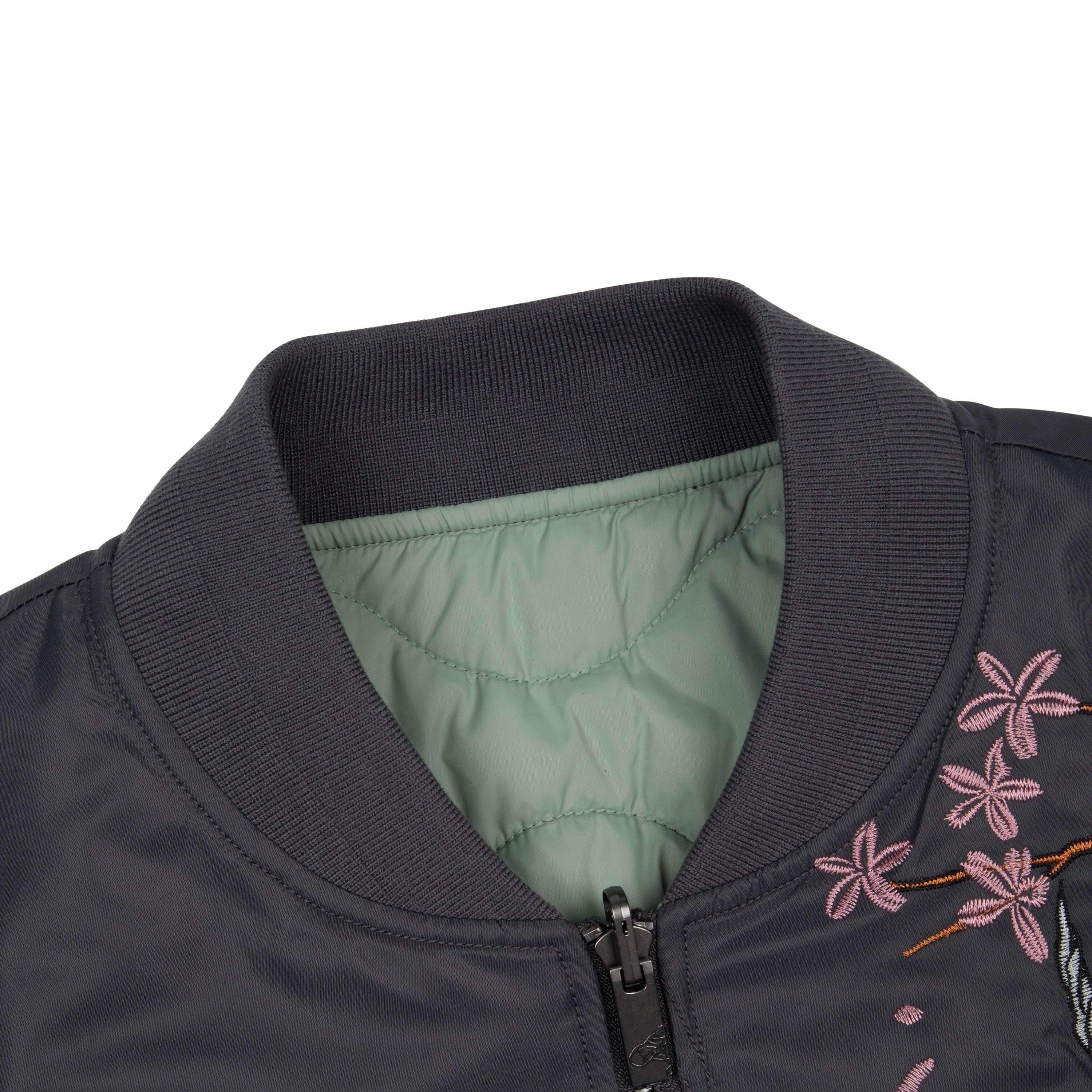 "yakuza v2" bomber Jacket dark grey-Coordom