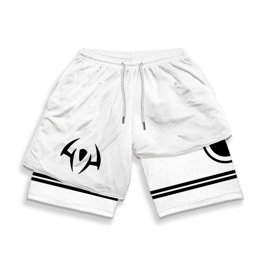 Ryomen Sukuna Gym Shorts-Coordom